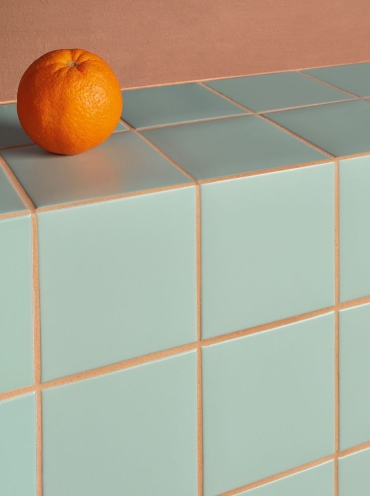Cubo menta com laranja