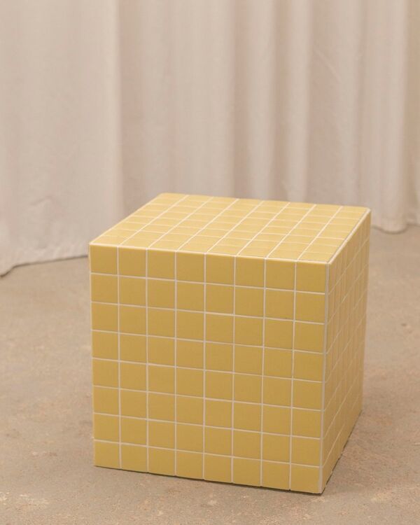 Lado Studio Cubo - Handcrafted Concrete Tile Cube Planter